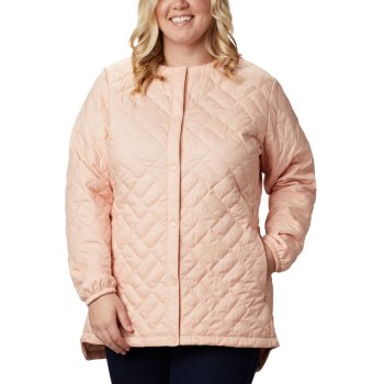 Dámské Bundy Columbia Sweet View Mid Plus Size Růžové NBEMTP193